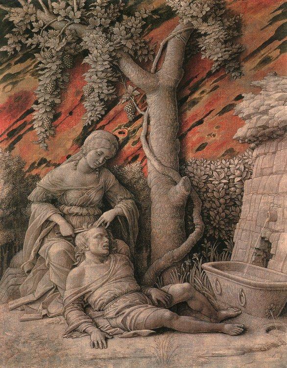 Andrea Mantegna Samson and Delilah oil painting picture